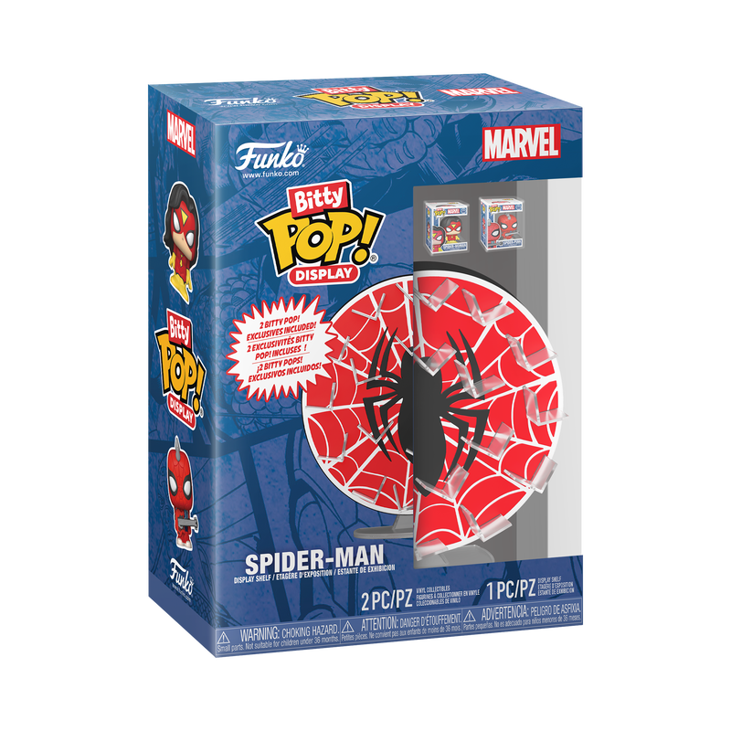 Funko Bitty Pop! Display Spider-Man Web Miniature Display Stand - View 7