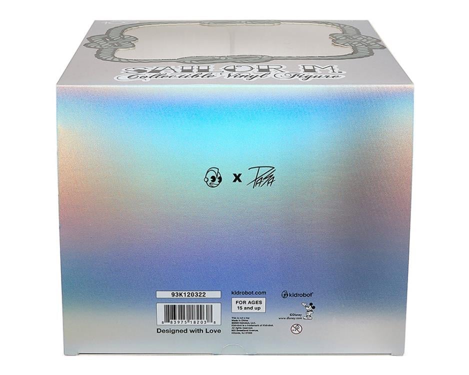 Kidrobot Disney 100th Anniversary Mickey Mouse Sailor M. 8-Inch Limited Edition Vinyl Art Figure - View 14