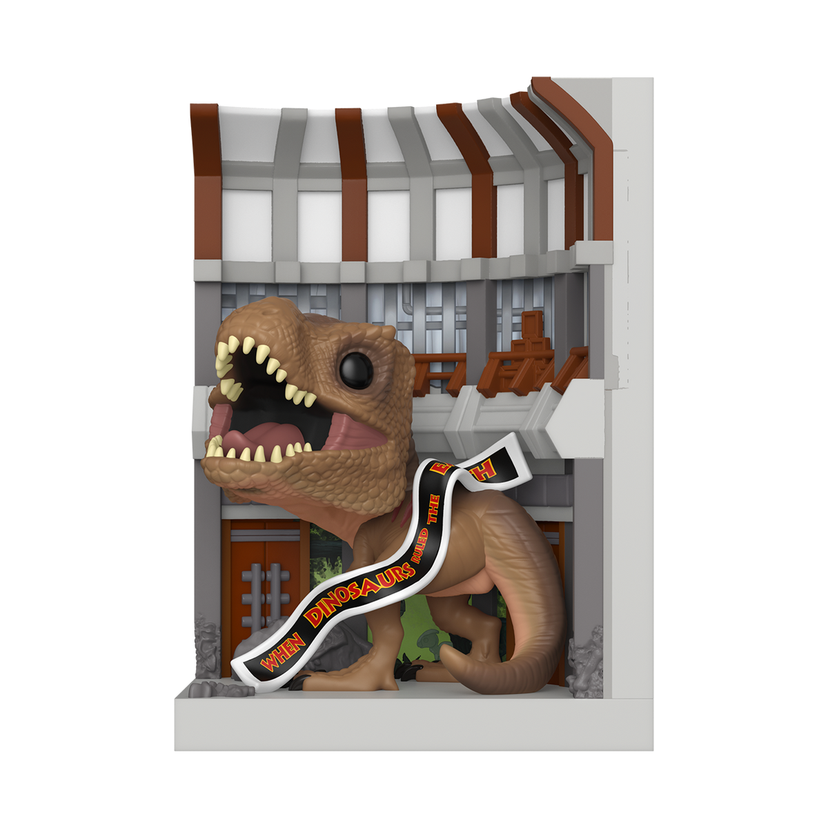 Funko Pop! Nooks Jurassic Park T. Rex in Visitor Center 6-Inch Vinyl Figure - View 4