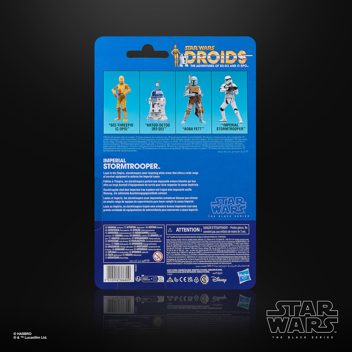 Hasbro Star Wars: The Black Series Stormtrooper Droids Plastic Action Figure - View 15