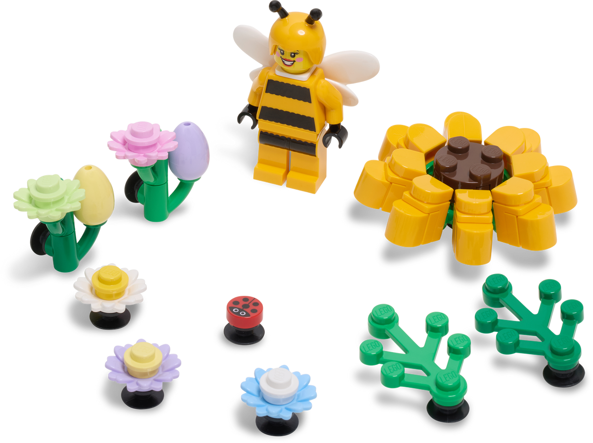 Crocs x LEGO Collection Sunshine Garden 10 Pack 5010347 (Ages 5+) - View 2