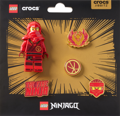 Crocs x LEGO Collection NINJAGO Cole 5 Pack 5010457 (Ages 5+) - View 13
