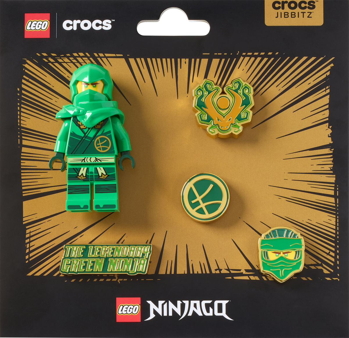 Crocs x LEGO Collection NINJAGO Cole 5 Pack 5010457 (Ages 5+) - View 18