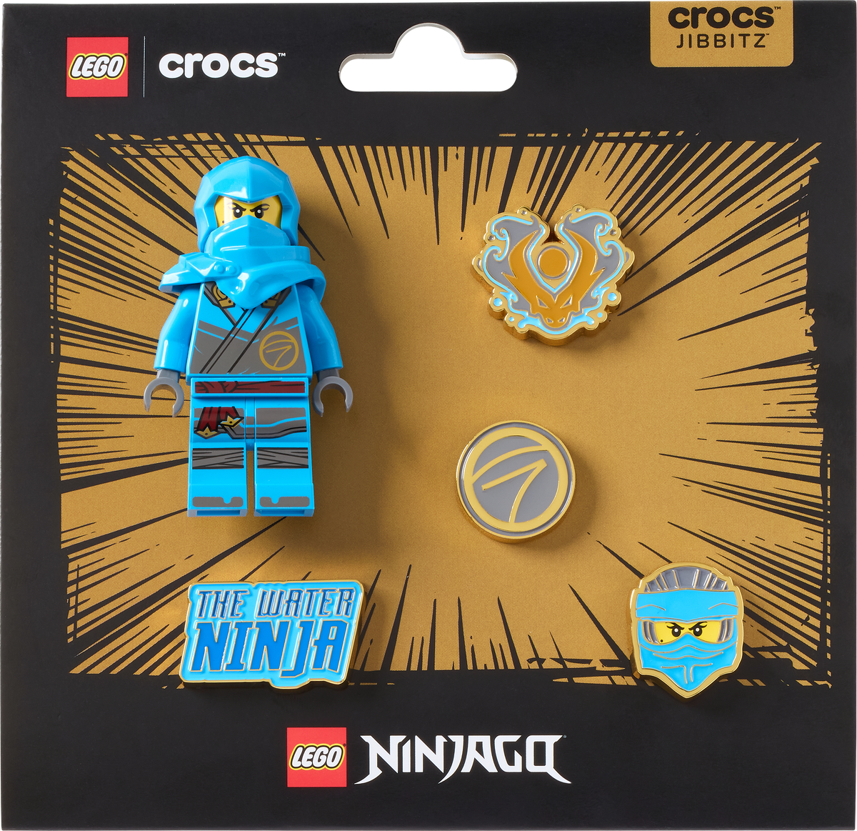 Crocs x LEGO Collection NINJAGO Cole 5 Pack 5010457 (Ages 5+) - View 23
