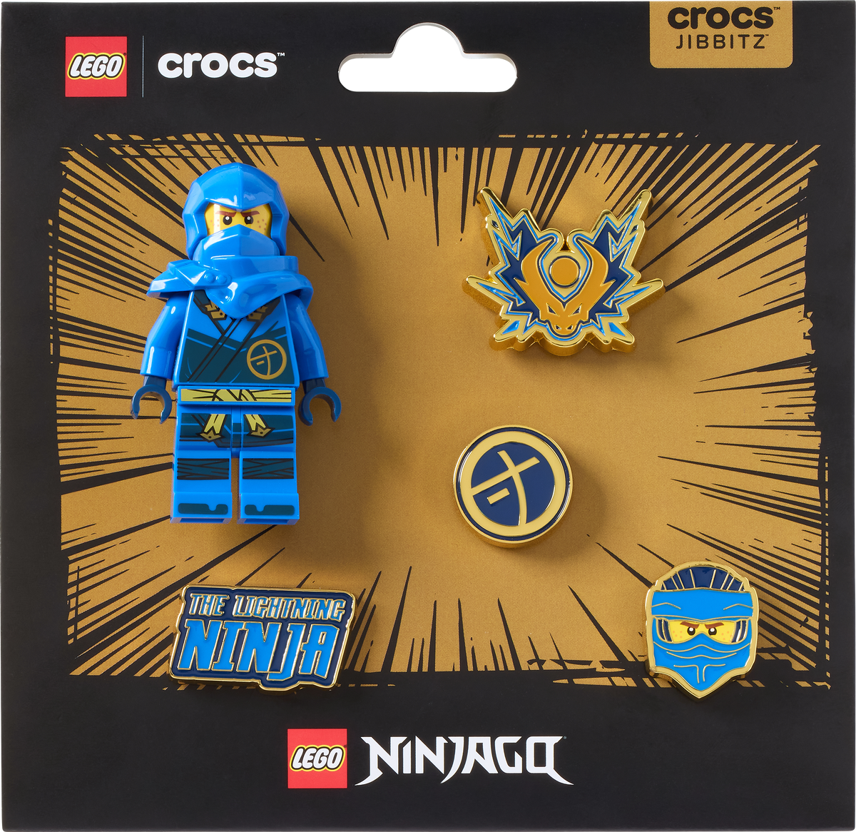 Crocs x LEGO Collection NINJAGO Cole 5 Pack 5010457 (Ages 5+) - View 9