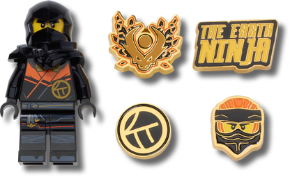 Crocs x LEGO Collection NINJAGO Cole 5 Pack 5010457 (Ages 5+)