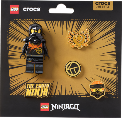 Crocs x LEGO Collection NINJAGO Cole 5 Pack 5010457 (Ages 5+) - View 4