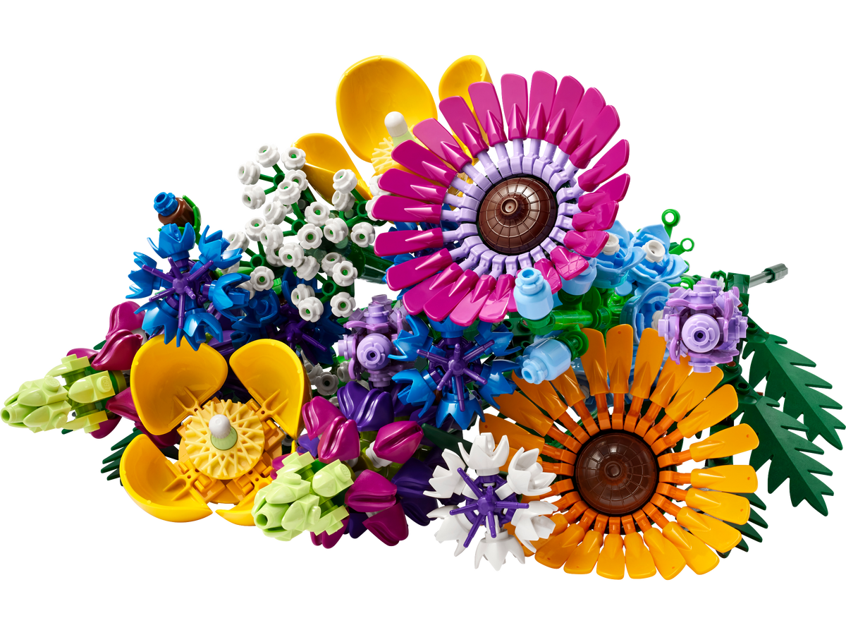 LEGO Botanicals Wildflower Bouquet 10313 Building Set for Adults (939 Pieces) - View 4