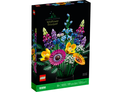 LEGO Botanicals Wildflower Bouquet 10313 Building Set for Adults (939 Pieces) - View 2