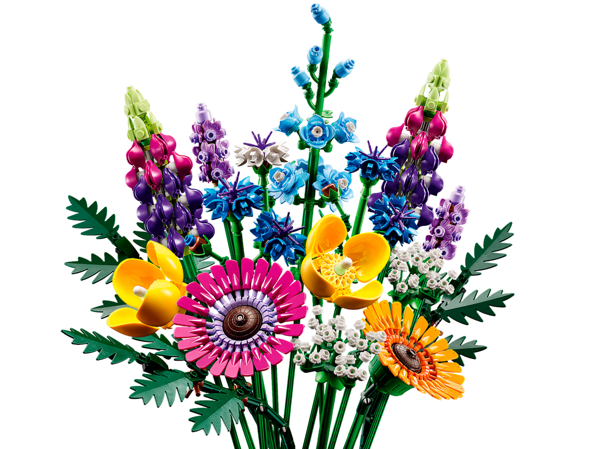 LEGO Botanicals Wildflower Bouquet 10313 Building Set for Adults (939 Pieces)