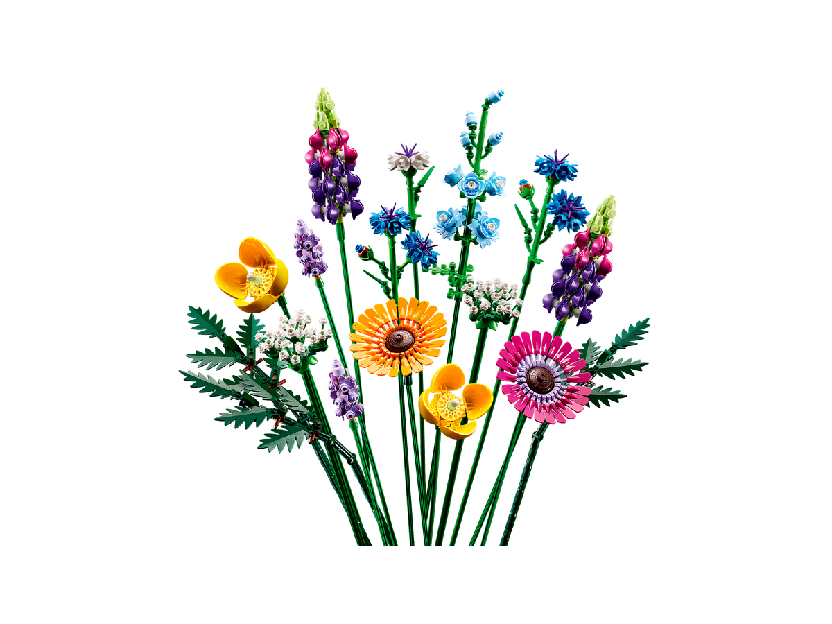 LEGO Botanicals Wildflower Bouquet 10313 Building Set for Adults (939 Pieces) - View 5