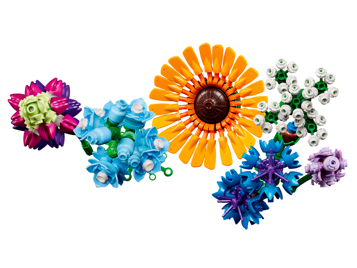 LEGO Botanicals Wildflower Bouquet 10313 Building Set for Adults (939 Pieces) - View 6