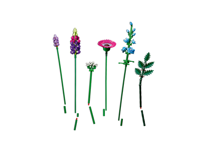 LEGO Botanicals Wildflower Bouquet 10313 Building Set for Adults (939 Pieces) - View 8