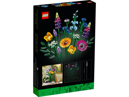 LEGO Botanicals Wildflower Bouquet 10313 Building Set for Adults (939 Pieces) - View 12