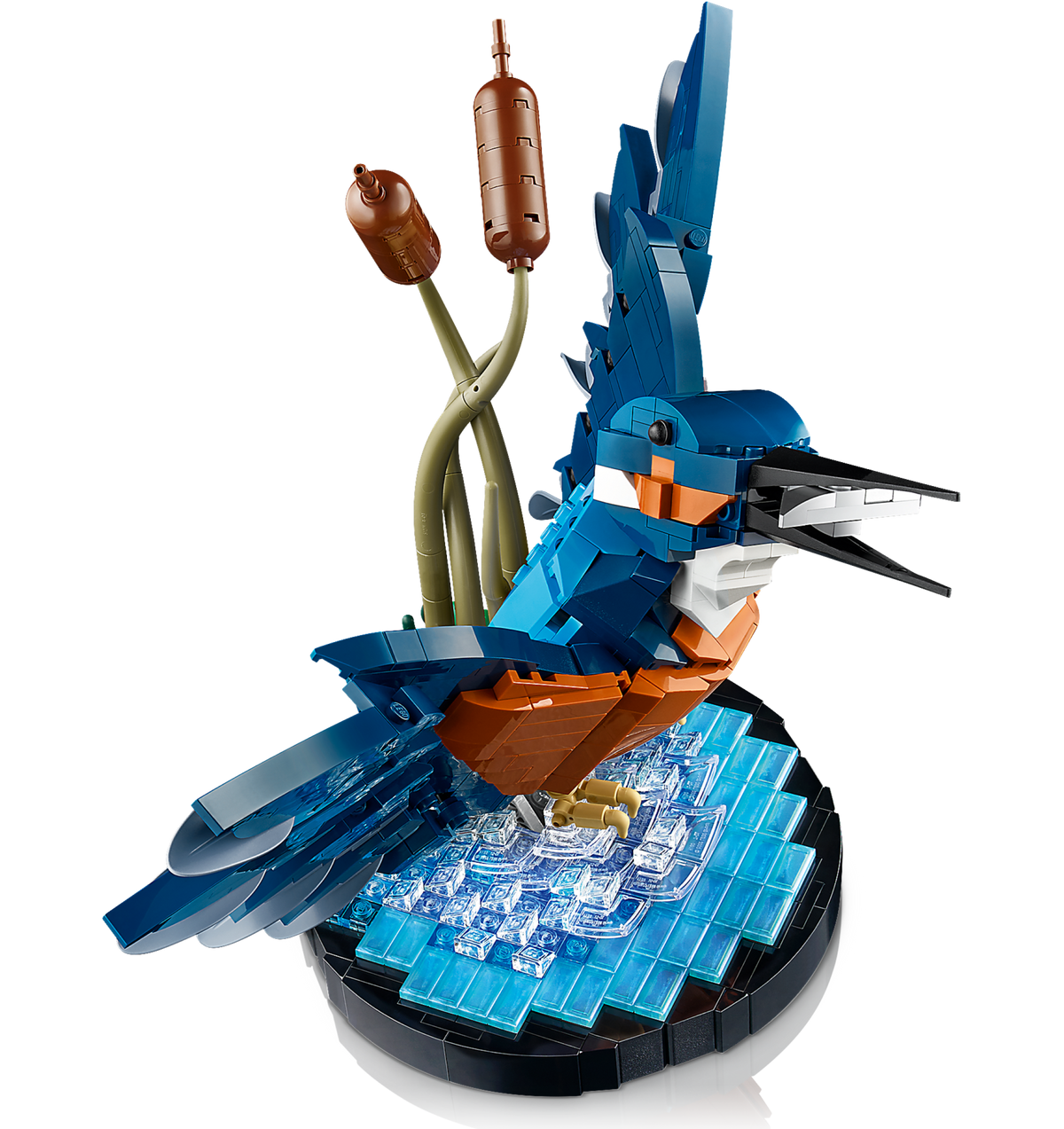 LEGO Icons Kingfisher Bird 10331 Building Set for Adults (834 Pieces) - View 3