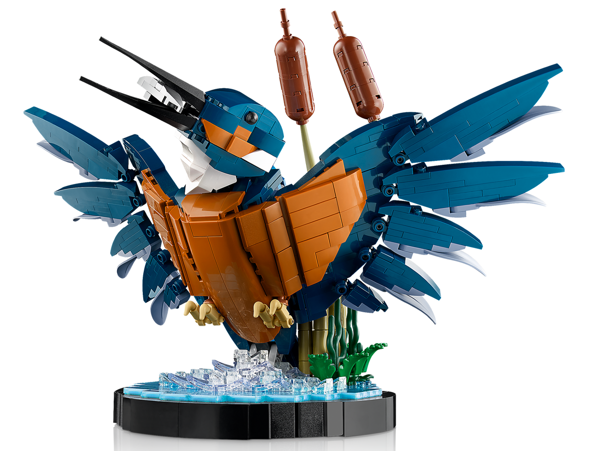 LEGO Icons Kingfisher Bird 10331 Building Set for Adults (834 Pieces) - View 4