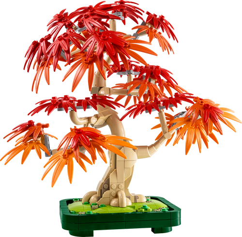 LEGO Botanicals Japanese Red Maple Bonsai Tree 10348 Building Set (474 Pieces)