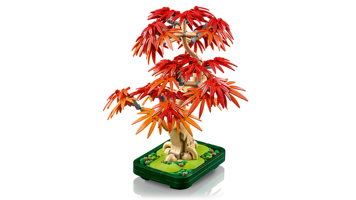 LEGO Botanicals Japanese Red Maple Bonsai Tree 10348 Building Set (474 Pieces) - View 4