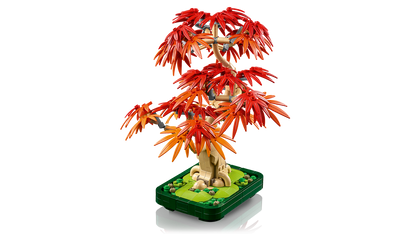 LEGO Botanicals Japanese Red Maple Bonsai Tree 10348 Building Set (474 Pieces) - View 4