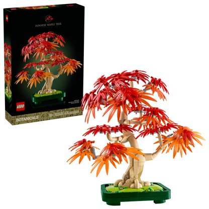 LEGO Botanicals Japanese Red Maple Bonsai Tree 10348 Building Set (474 Pieces) - View 2