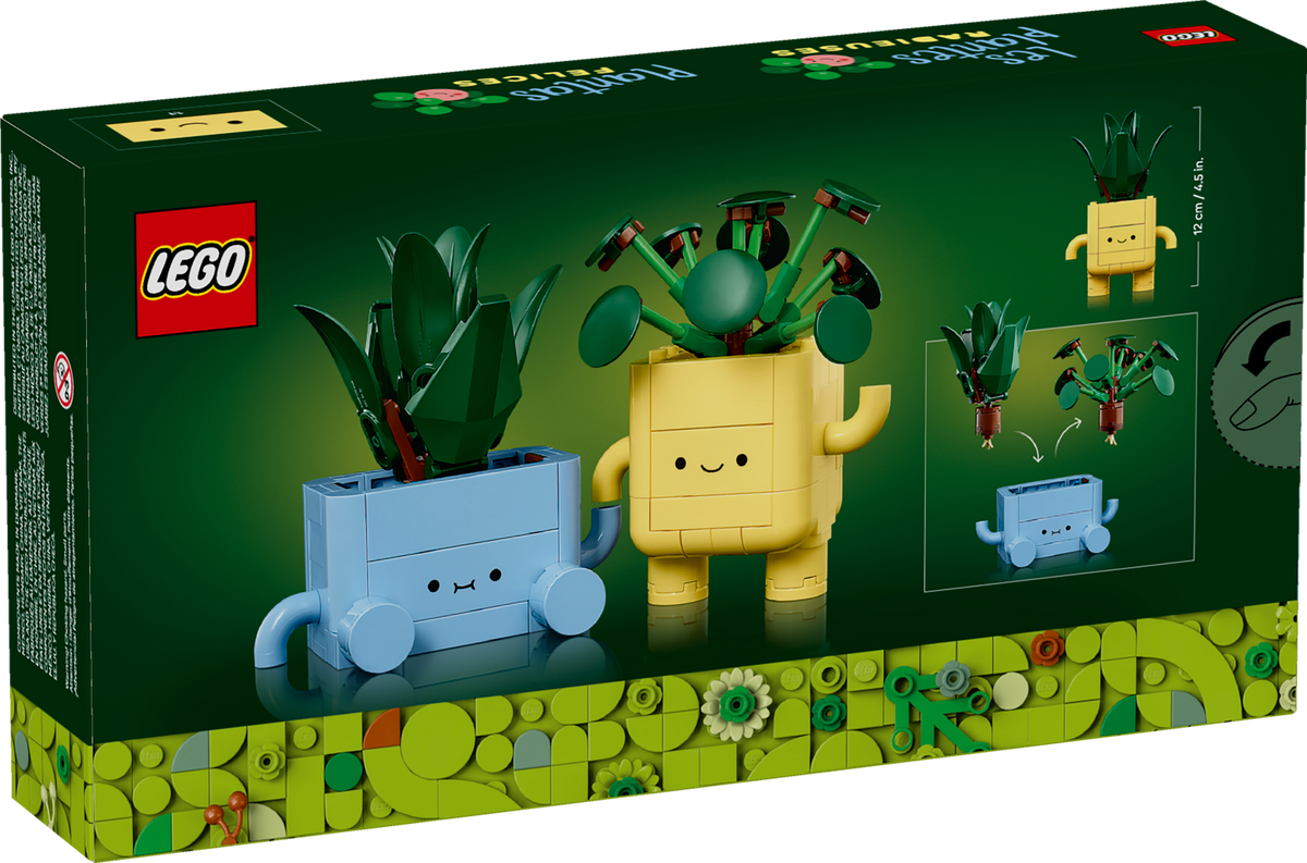 LEGO Botanicals Happy Plants 10349 Building Set (217 Pieces) - View 9