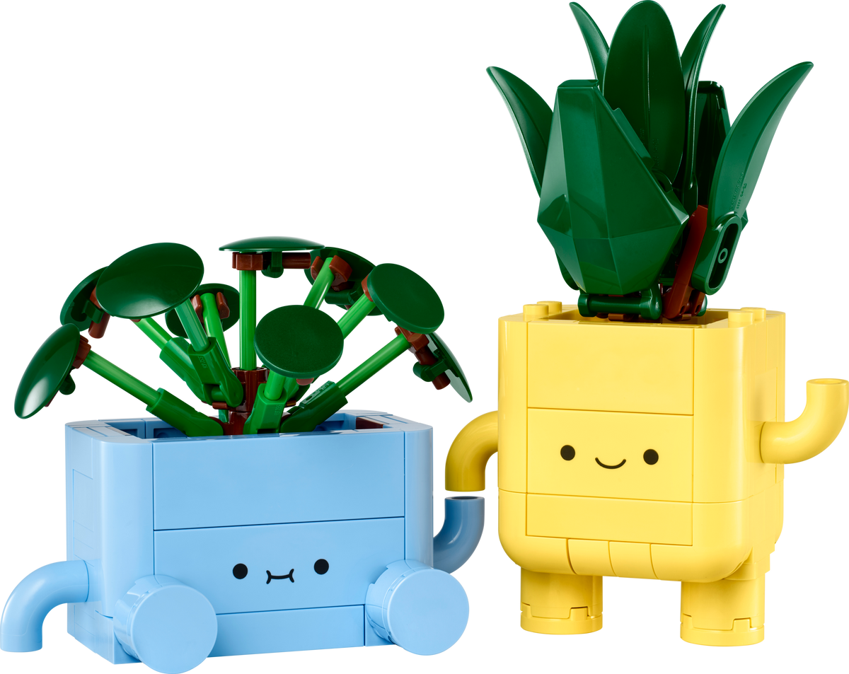 LEGO Botanicals Happy Plants 10349 Building Set (217 Pieces)