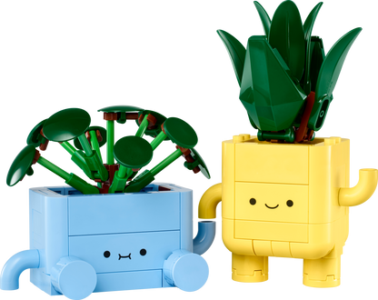 LEGO Botanicals Happy Plants 10349 Building Set (217 Pieces)