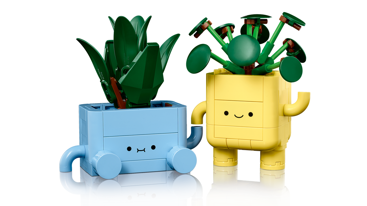 LEGO Botanicals Happy Plants 10349 Building Set (217 Pieces) - View 6