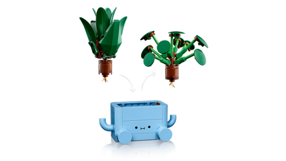 LEGO Botanicals Happy Plants 10349 Building Set (217 Pieces) - View 5