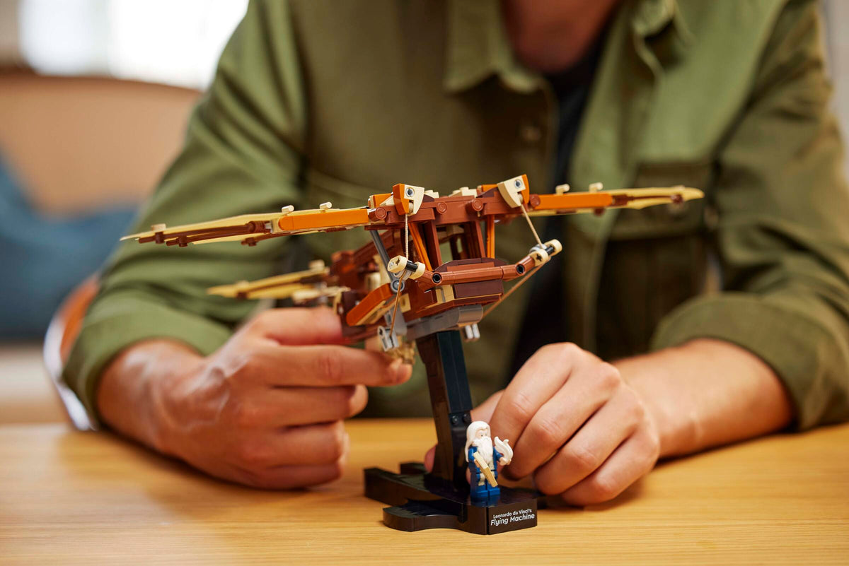LEGO Icons Leonardo da Vinci's Flying Machine 10363 Building Set for Adults (493 Pieces) - View 8