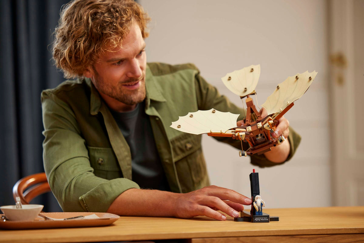 LEGO Icons Leonardo da Vinci's Flying Machine 10363 Building Set for Adults (493 Pieces) - View 7