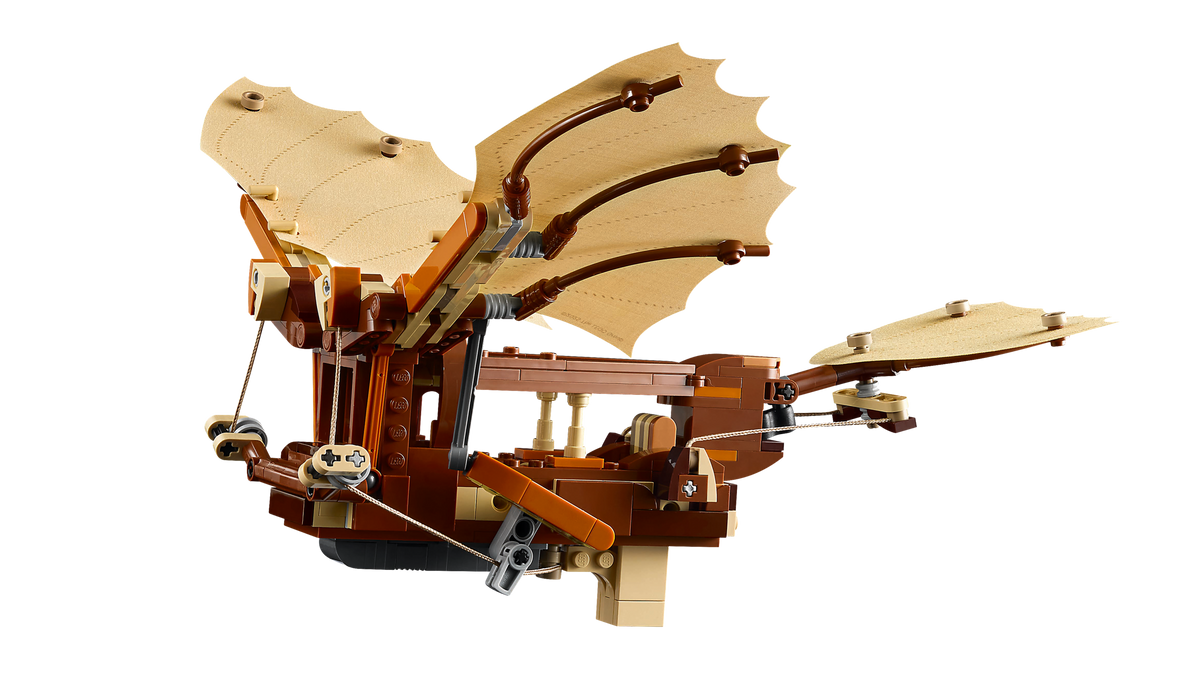 LEGO Icons Leonardo da Vinci's Flying Machine 10363 Building Set for Adults (493 Pieces) - View 3