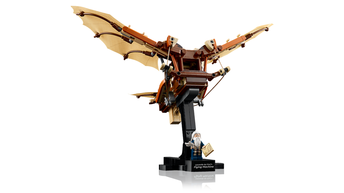 LEGO Icons Leonardo da Vinci's Flying Machine 10363 Building Set for Adults (493 Pieces) - View 4
