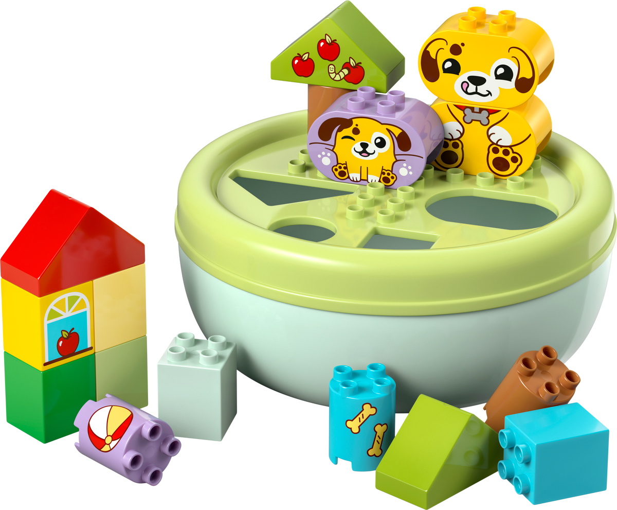 LEGO DUPLO Shape Sorter: Puppy House 10441 Building Set (17 Pieces)