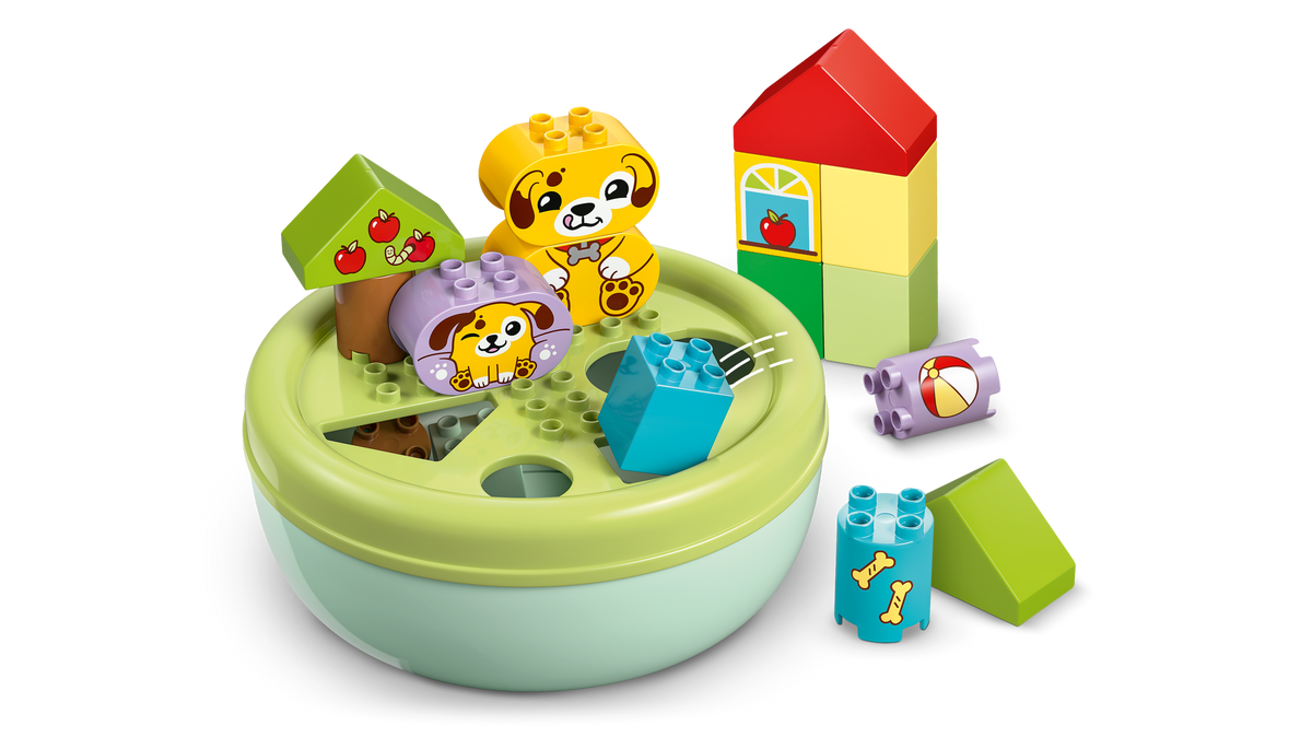 LEGO DUPLO Shape Sorter: Puppy House 10441 Building Set (17 Pieces) - View 3