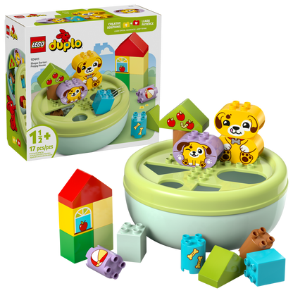 LEGO DUPLO Shape Sorter: Puppy House 10441 Building Set (17 Pieces) - View 2