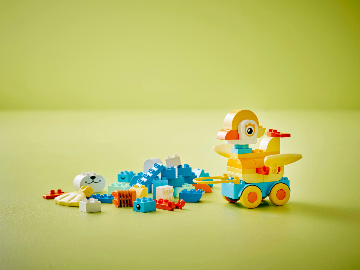 LEGO DUPLO 3in1 Animals on Wheels Building Set (58 Pieces, Ages 2+) - View 9