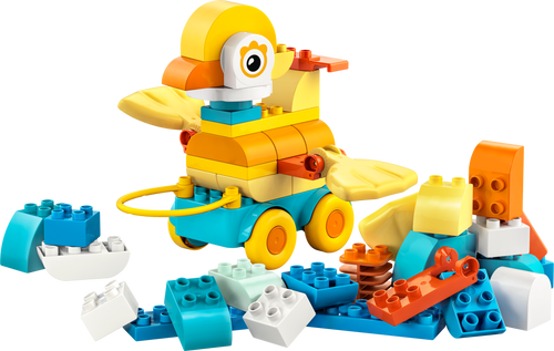 LEGO DUPLO 3in1 Animals on Wheels Building Set (58 Pieces, Ages 2+)