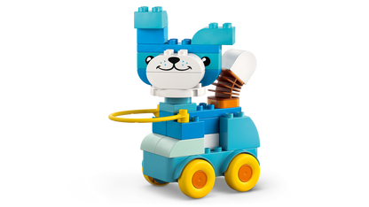 LEGO DUPLO 3in1 Animals on Wheels Building Set (58 Pieces, Ages 2+) - View 4
