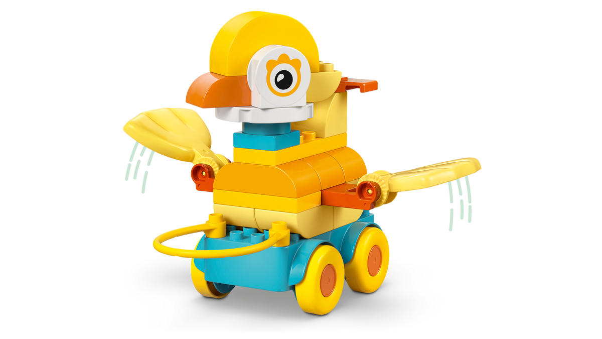 LEGO DUPLO 3in1 Animals on Wheels Building Set (58 Pieces, Ages 2+) - View 5