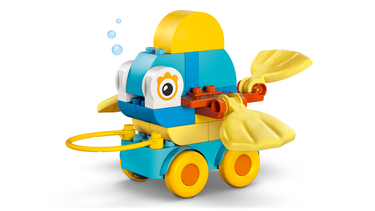 LEGO DUPLO 3in1 Animals on Wheels Building Set (58 Pieces, Ages 2+) - View 3