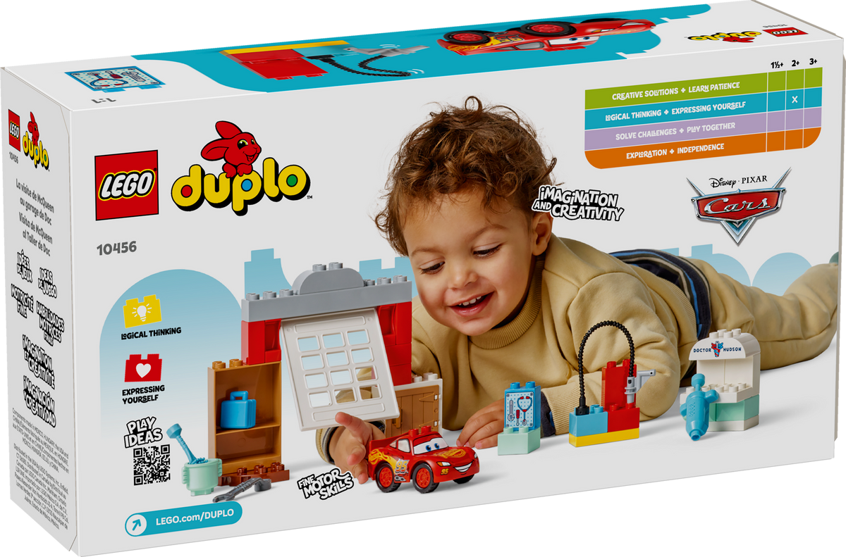 LEGO DUPLO McQueen's Visit to Doc's Garage 10456 Building Set (35 Pieces) - View 9