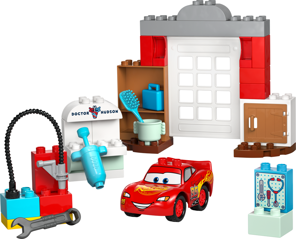 LEGO DUPLO McQueen's Visit to Doc's Garage 10456 Building Set (35 Pieces)