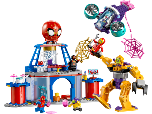 LEGO Marvel Team Spidey Web Spinner Headquarters 10794 Building Set (193 Pieces)