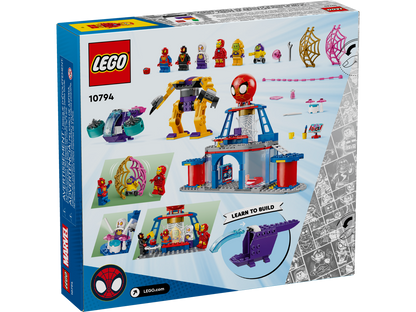 LEGO Marvel Team Spidey Web Spinner Headquarters 10794 Building Set (193 Pieces) - View 6