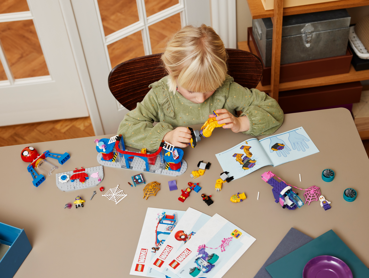 LEGO Marvel Team Spidey Web Spinner Headquarters 10794 Building Set (193 Pieces) - View 8