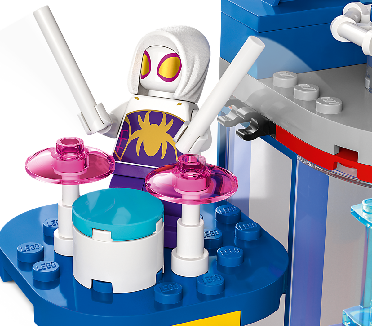 LEGO Marvel Team Spidey Web Spinner Headquarters 10794 Building Set (193 Pieces) - View 4