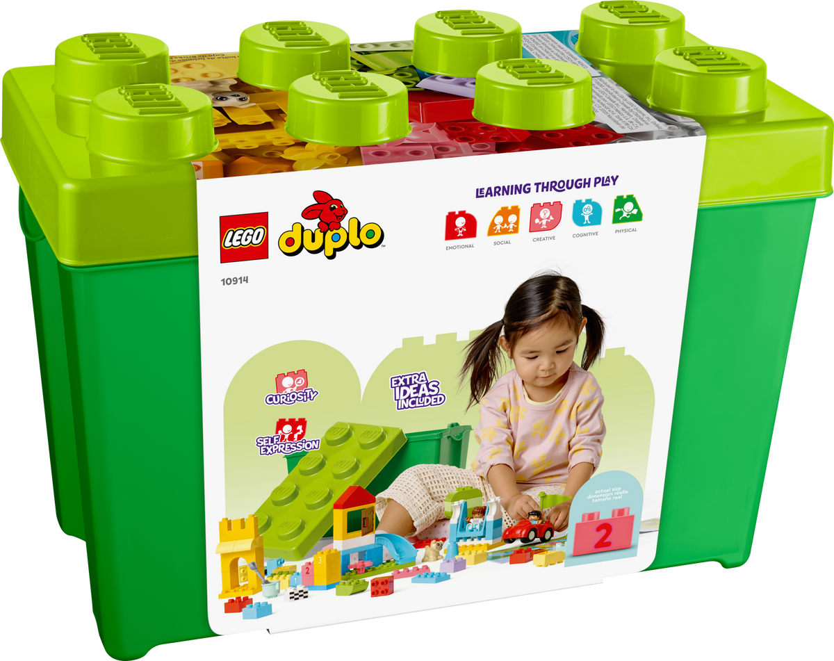 LEGO DUPLO Deluxe Brick Box 10914 Building Set (85 Pieces) - View 11