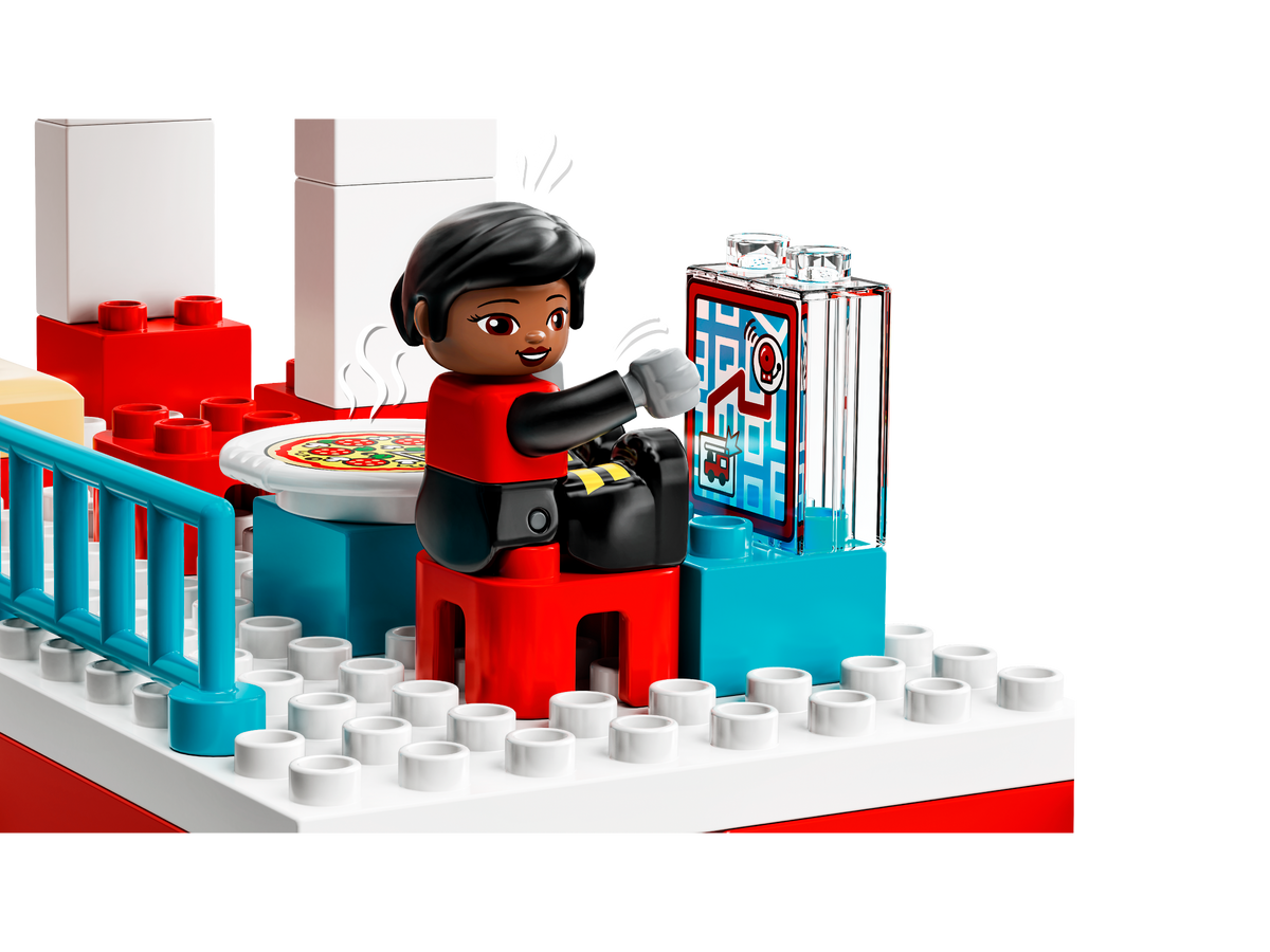 LEGO DUPLO Fire Station & Helicopter 10970 Building Set (117 Pieces) - View 6