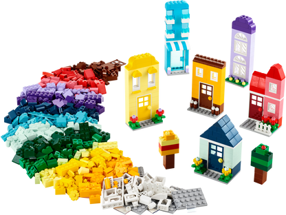 LEGO Classic Creative Houses Building Set (850 Pieces, Ages 4+)